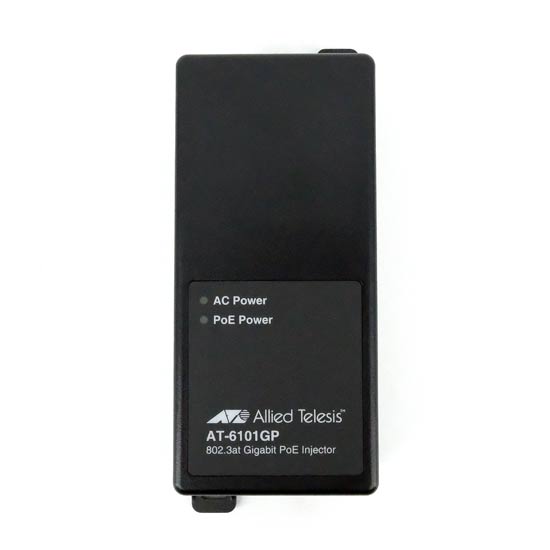 【新品】【新品(開封のみ)】 アライドテレシス製　PoEインジェクター AT-6101GP