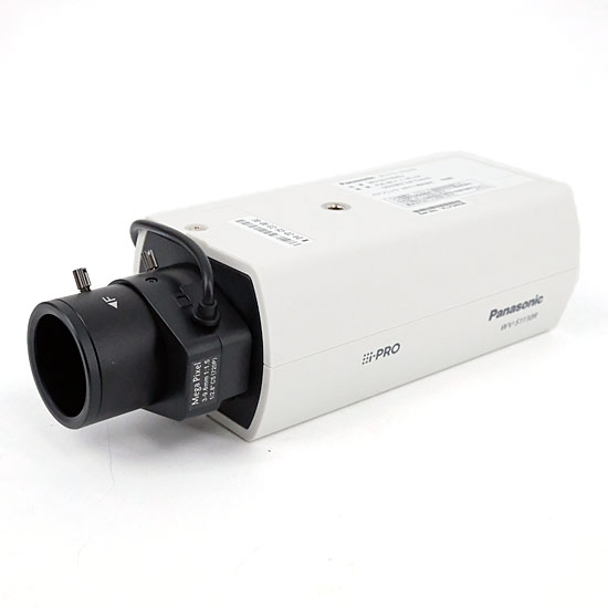 【新品】【新品(開封のみ)】 Panasonic製　屋内HDボックスネットワークカメラ(レンズ付)　WV-S1110VRJ