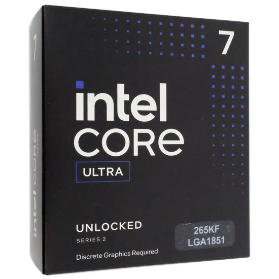 【新品】Core Ultra 7 265KF　3.9GHz LGA1851　SRQCU