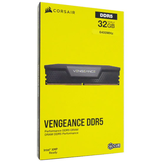 【新品】Corsair　CMK32GX5M2B6400C36　DDR5 PC5-51200 16GB 2枚組