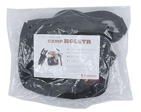 【新品】【新品(開封のみ)】 Oregonian Camper　アウトドアバッグ キャンプホルスター　OCB 2226BC　ブラックカモ