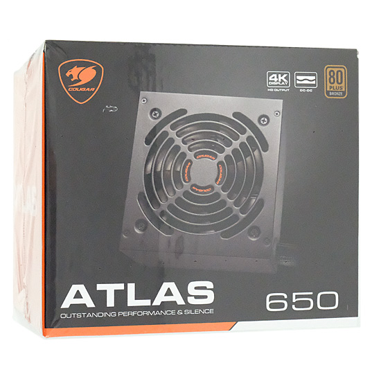 【新品】COUGAR　電源ユニット ATLAS 650 CGR BA-650