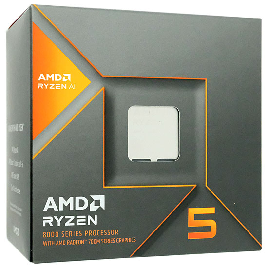 【新品】AMD　Ryzen 5 8600G 100-000001237　4.3GHz Socket AM5