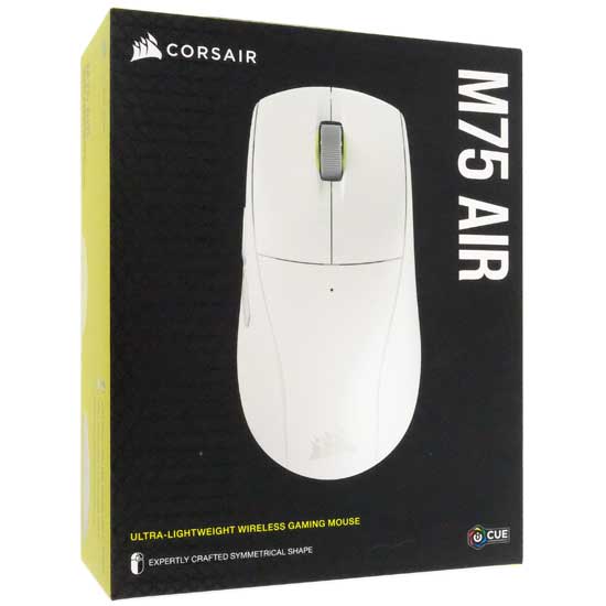 【新品】【新品訳あり(箱きず・やぶれ)】 Corsair製　ゲーミングマウス M75 AIR CH-931D101-AP　ホワイト