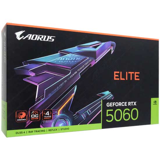 【新品】GIGABYTE製グラボ　AORUS GV-N5060AORUS E-8GD　PCIExp 8GB