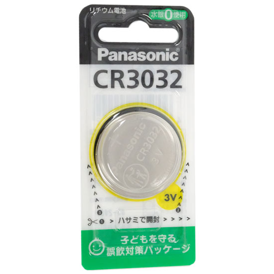 【新品】Panasonic　リチウムコイン電池 1個パック CR3032