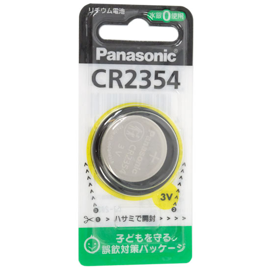【新品】Panasonic　リチウムコイン電池 1個パック CR2354P
