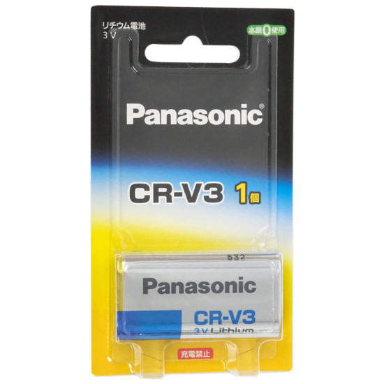 【新品】Panasonic　デジタルカメラ用リチウム電池 1個入り CR-V3P
