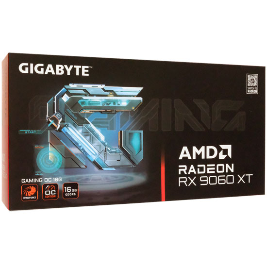 【新品】GIGABYTE製グラボ　GV-R9060XTGAMING OC-16GD　PCIExp 16GB