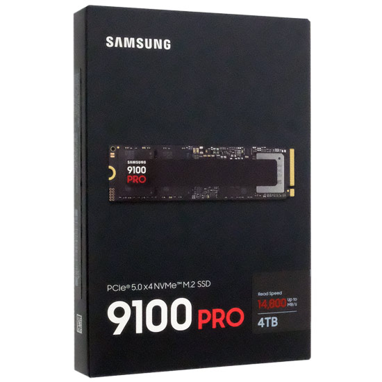 【新品】SAMSUNG製 SSD　9100 PRO MZ-VAP4T0B-IT　4TB