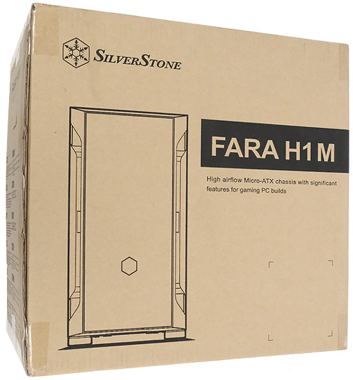 【新品】SILVERSTONE製　PCケース SST-FAH1MB