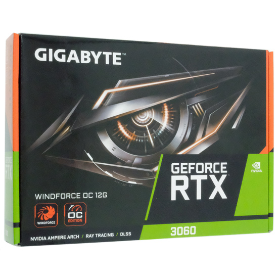 【新品】GIGABYTE製グラボ　GV-N3060WF2OC-12GD Rev2.0　PCIExp 12GB
