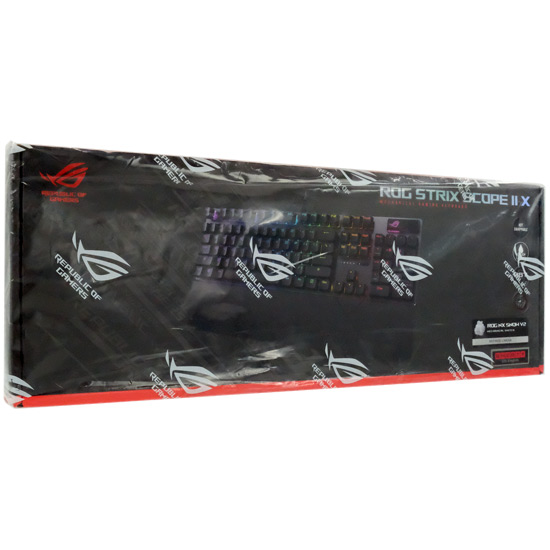 【新品】ASUS　ゲーミングキーボード ROG Strix Scope II X