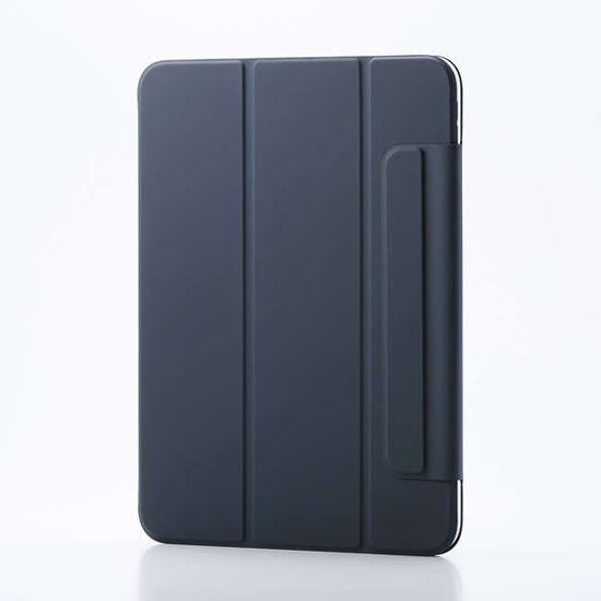 【新品】ELECOM　iPad(A16) フラップケース 超薄型 マグネット着脱 スリープ対応　TB-A25RWVPF2NV　ネイビー