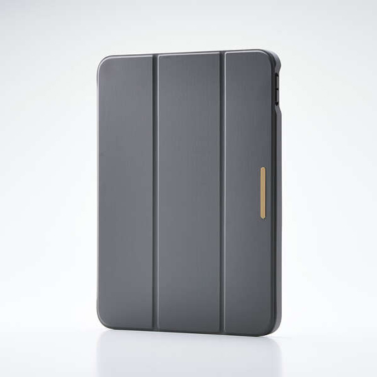 【新品】ELECOM　iPad(A16) フラップケース 薄型軽量 CHIC STYLE スリープ対応　TB-A25RWVJM3GY　チャコールグレー