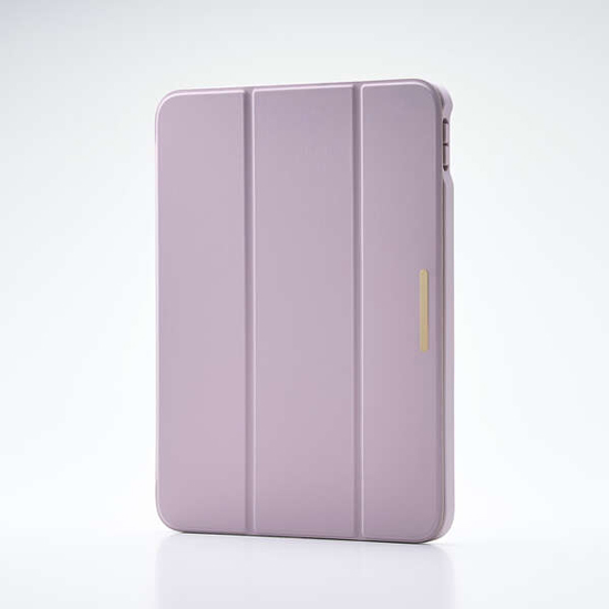 【新品】ELECOM　iPad(A16) フラップケース 薄型軽量 CHIC STYLE スリープ対応　TB-A25RWVJM3PU　ラベンダー