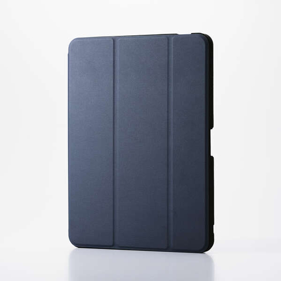 【新品】ELECOM　11インチiPad Air(M3/M2) フラップケース 衝撃吸収 Pencil収納 スリープ対応　TB-A25MSANV　ネイビー