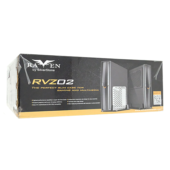 【新品】SILVERSTONE製　PCケース SST-RVZ02B-W