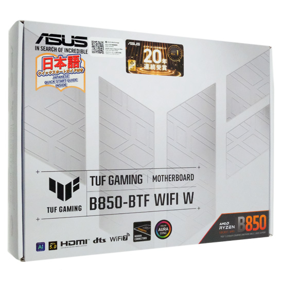 【新品】ASUS製　ATXマザーボード　TUF GAMING B850-BTF WIFI W　SocketAM5