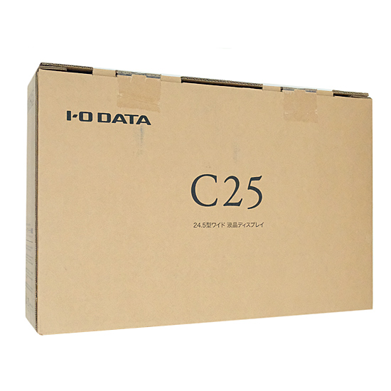 【新品】I-O DATA製　24.5型 液晶ディスプレイ　LCD-C251SH　ブラック