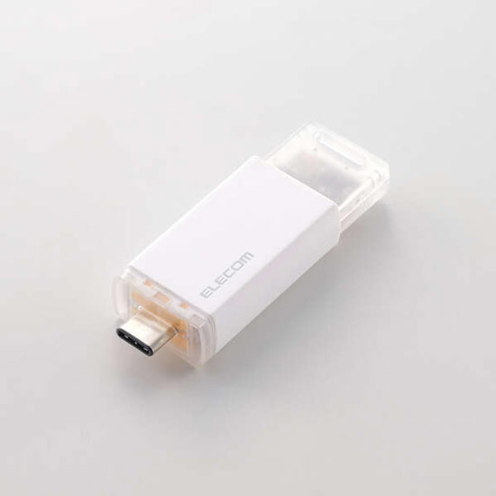 【新品】ELECOM　外付けポータブルSSD　ESD-ESK0500GWH　ホワイト　500GB