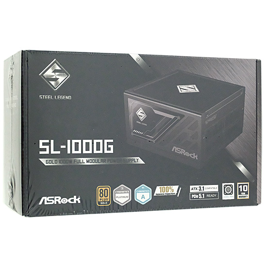 【新品】ASRock　電源ユニット Steel Legend SL-1000G　ブラック