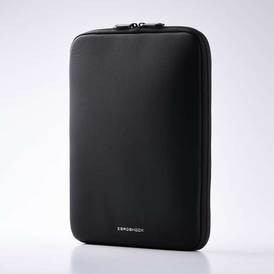【新品】ELECOM　ZEROSHOCK タブレット汎用インナーケース 〜13インチ　TB-13ZSBIBLBK　ブラック