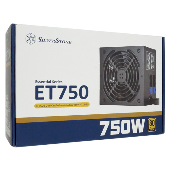 【新品】SILVERSTONE製　PC電源 SST-ET750-HG　750W　ブラック
