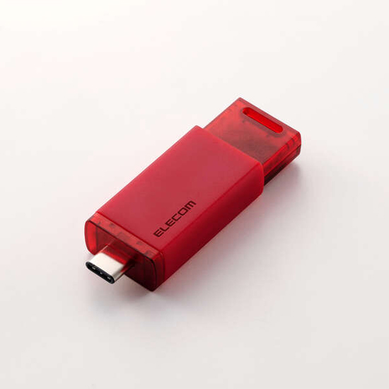 【新品】ELECOM　外付けポータブルSSD　ESD-ESK1000GRD　レッド　1TB