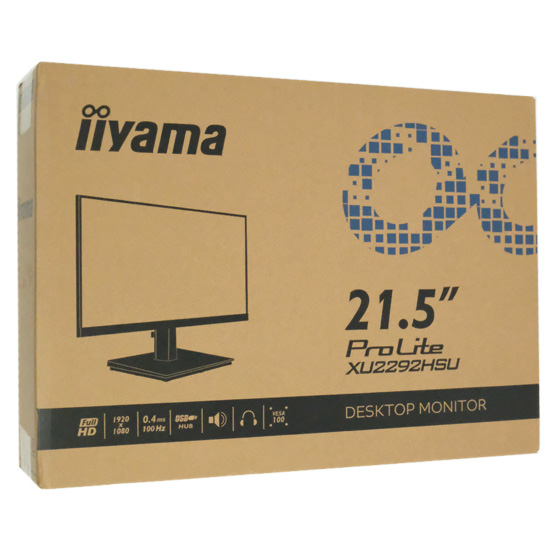 【新品】iiyama　21.5型 液晶ディスプレイ ProLite　XU2292HSU-B6