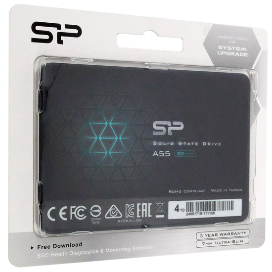 【新品】Silicon Power製　2.5インチ SSD 4TB　Ace A55 SP004TBSS3A55S25