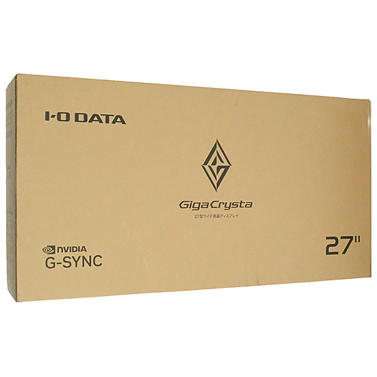 【新品】I-O DATA　27型 ゲーミングモニター GigaCrysta　KH-GDQ271JLAQ　27インチ ブラック