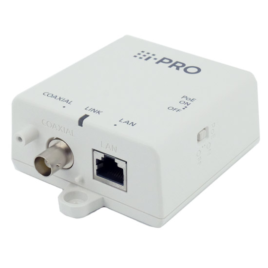 【新品】【新品(開封のみ)】 i-PRO　同軸-LANコンバーター カメラ側　WJ-PC200UX