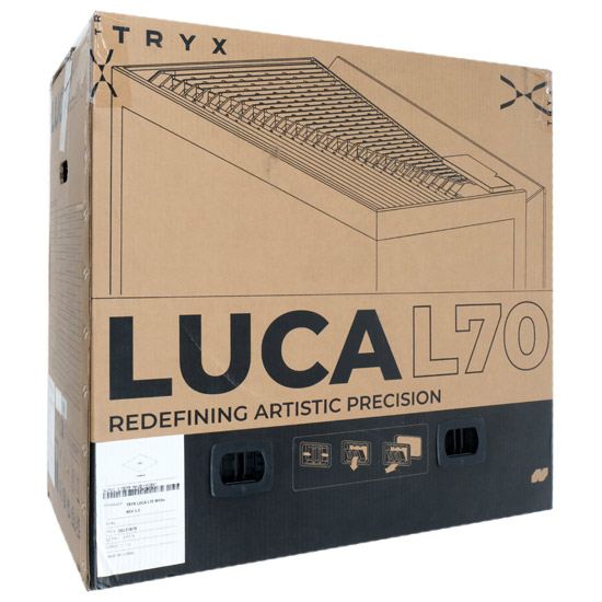 【新品】TRYX　タワー型PCケース　C-L700N-NN0H-G0W