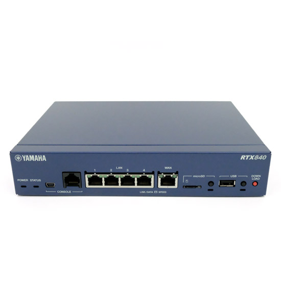 【新品】YAMAHA製　ギガアクセスVPNルーター　RTX840