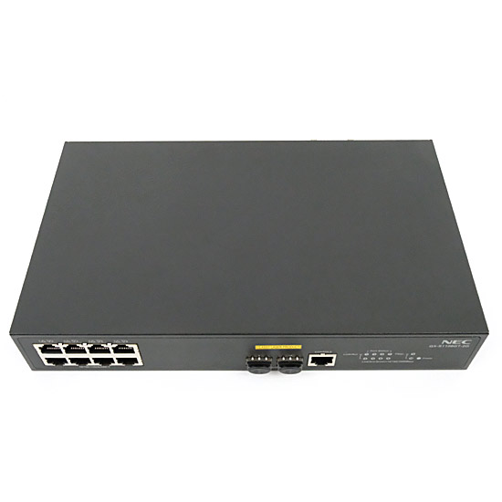 【新品】NEC　1Gベーシック レイヤ2スイッチ　QX-S1108GT-2G