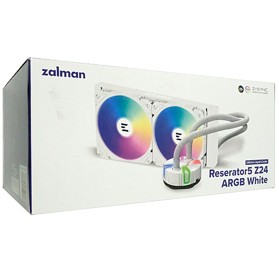 【新品】ZALMAN製　CPUクーラー　Reserator5 Z24　White