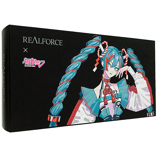 【新品】【新品(開封のみ)】 東プレ　キーボード REALFORCE × 初音ミク GX1 X1UCM1　Blue-Green