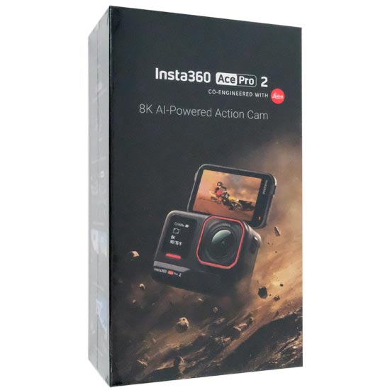 【新品】Insta360　アクションカメラ Insta360 Ace Pro 2　CINSBBGA-SB　ブラック