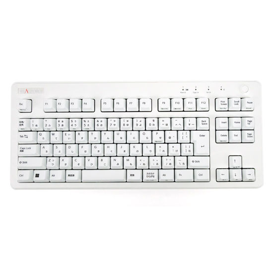 【新品】【新品(開封のみ・箱きず・やぶれ)】 東プレ　キーボード REALFORCE R3 R3HC21　スーパーホワイト/スーパーホワイト