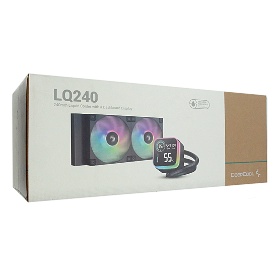 【新品】DEEPCOOL　水冷CPUクーラー 120mm LQ240 R-LQ240-BKLSMW-G-1