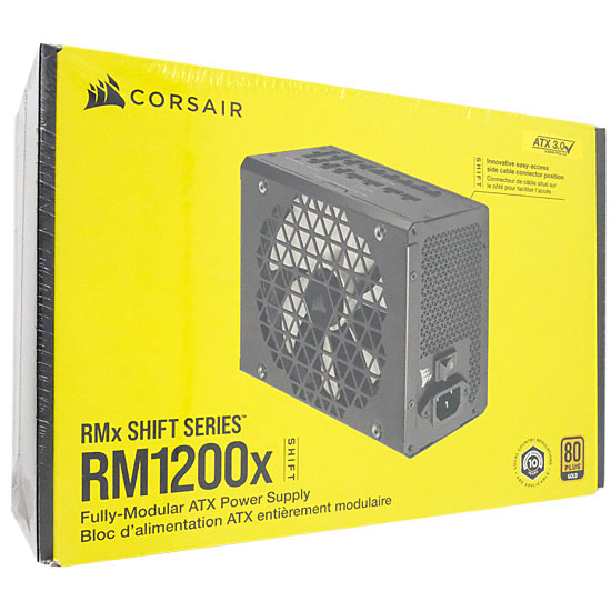 【新品】Corsair製 PC電源　RM1200x SHIFT CP-9020254-JP　1200W