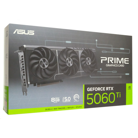 【新品】ASUS製グラボ　PRIME-RTX5060TI-8G　PCIExp 8GB