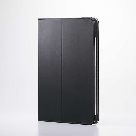 【新品】ELECOM　11インチiPad Pro(M4) フラップケース ベルト付 2アングル　TB-A25PMPLF2BK　ブラック