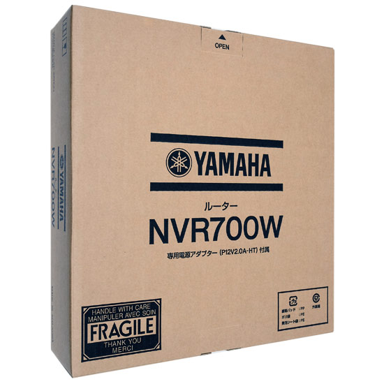 【新品】【新品(開封のみ・箱きず・やぶれ)】 YAMAHA製　LTEアクセスVoIPルーター　NVR700W