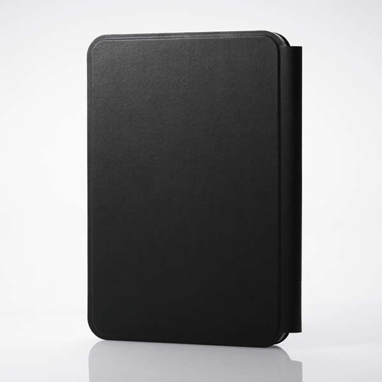 【新品】ELECOM　iPad mini(A17 Pro) フラップケース 高さ調整 合成皮革 スリープ対応　TB-A25SWVH2BK　ブラック