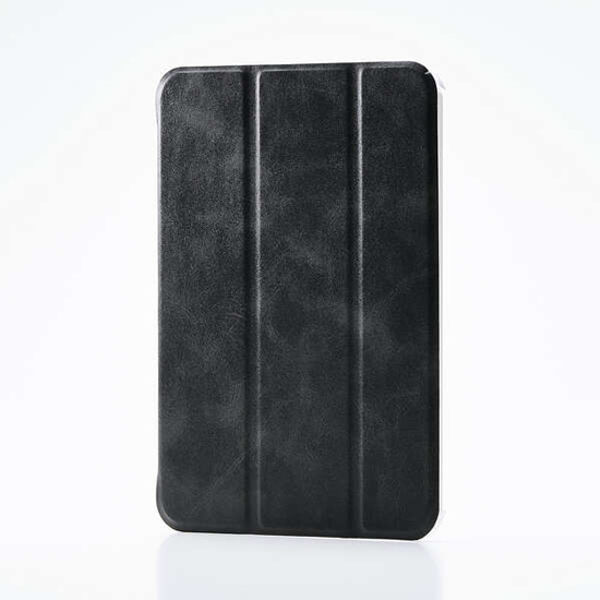 【新品】ELECOM　iPad mini(A17 Pro) フラップケース 薄型軽量 背面クリア 2アングル　TB-A25SWVBK　ブラック