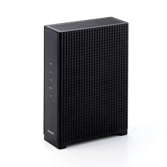 【新品】エレコム製　Wi-Fi 7 5764+1376Mbps セキュリティ搭載10Gルーター　WRC-BE72XSD-B　ブラック