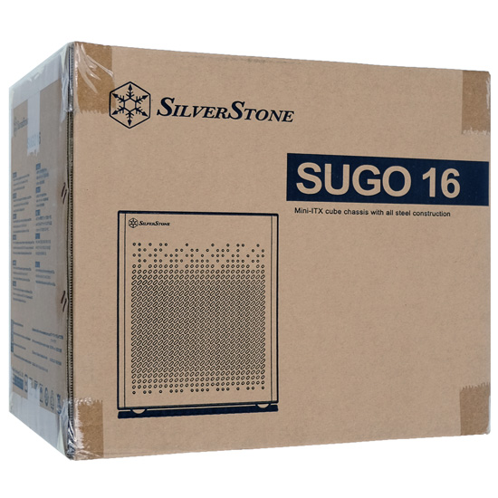 【新品】【新品訳あり(箱きず・やぶれ)】 SILVERSTONE製　PCケース SST-SG16P　ピンク