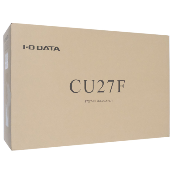 【新品】I-O DATA　27型 液晶ディスプレイ　LCD-CU271AB-F　ブラック